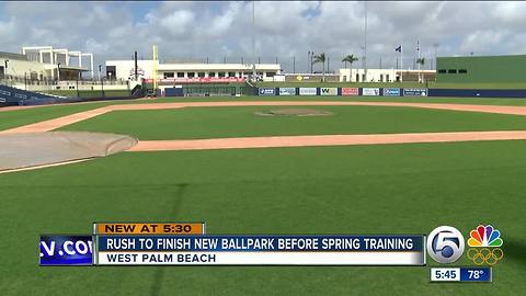 Astros, Nationals return for spring training as ballpark work continues