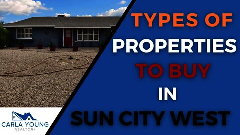 Types Of Homes in Sun City West