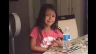 Little girl cries over inability to find a husband