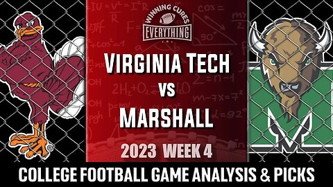 Virginia Tech vs Marshall Picks & Prediction Against the Spread 2023 College Football Analysis