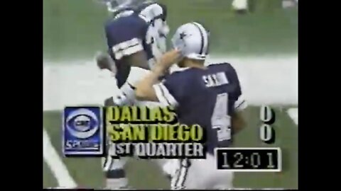 1986-11-16 Dallas Cowboys vs San Diego Chargers