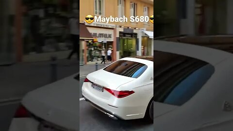 😎White Maybach S680 4-Matic filmed with Ray-Ban Stories 😎 #maybach #mercedes #s580 #s680 #mercedes