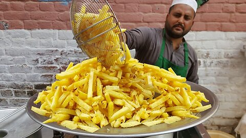 Asad Ullah Chips - Gul Haji Plaza Peshawar | Asad Ullah Finger Chips | Crispy French Fries | Chips