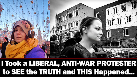 I took a LIBERAL, ANTI WAR Protester to see the truth in Donbass, and THIS Happened!