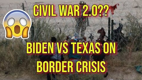 It Begins… Texas Border Battle Texas Vs Biden Admin over MigrantCrisis 1/28/24..