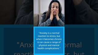 Don't let anxiety disorders control you! You need to take bakc your power