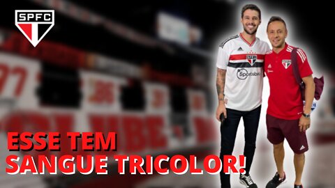 🚨EXCLUSIVO🙋🏽‍♂️Torcedor Tricolor o ex-BBB Rodrigo Mussi volta ao Morumbi depois de grave acidente