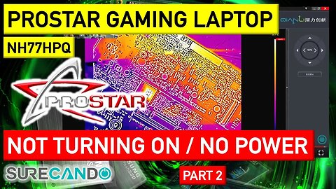 Prostar NH77HPQ Gaming Laptop_ Troubleshooting & Repairing Power Issues (Part 2)