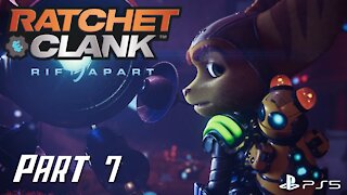 So Many Aliens, So Little Time | Ratchet & Clank Rift Apart Playthrough Part 7 | PS5 Gameplay