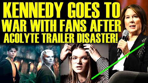 KATHLEEN KENNEDY GOES TO WAR WITH FANS AFTER THE ACOLYTE TRAILER DISASTER! Disney Star Wars
