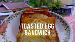 Toasted Egg Sandwich with Cheese