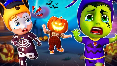 Halloween Song - Wheels On The Bus (Halloween Version) for KIDS | Nursery Rhymes & Luco Kids Song