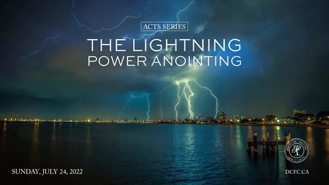 The Lightning Power Anointing | July 24 2022 | Pastor Anita