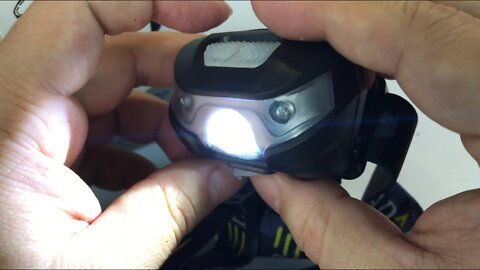 Sunshine USB rechargeable red and white LED super bright flashlight Headlamp Review and Giveaway