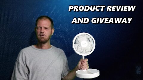 Sunglife portable fan. Does it blow?? (Product Review and Giveaway)
