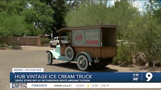 HUB Ice Cream takes vintage ice cream truck around Tucson