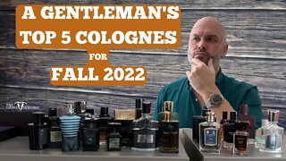 Top 5 Colognes for Fall 2022