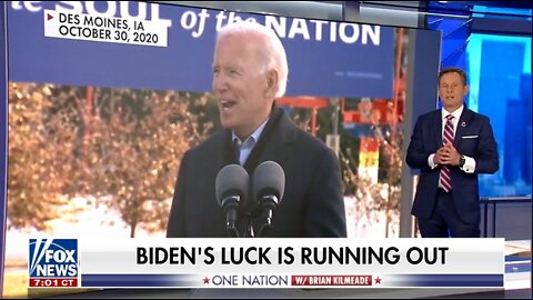 Kilmeade: Is Biden's Luck Finally Running Out?