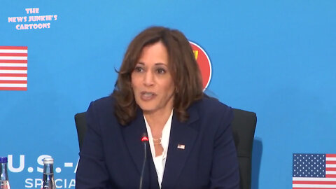 VP Harris: "We'll work together.. continue to work together.. as we continue to work.. together."