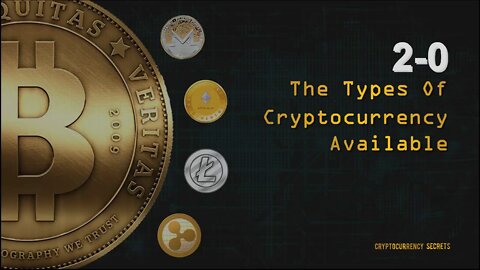 02 - The Types Of Cryptocurrency Available || Earn money online || cryptocurrency 2022