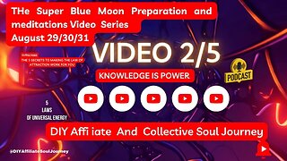 Knowledge is Power Blue Moon Supermoon Law of Attraction Believe Perception is Reality #cosmicenergy