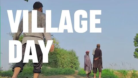 Village Tour. |Village life| Maza Aa Gaya 🌽🐓🚜🐐