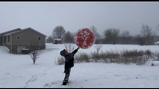 Snow storm still fun