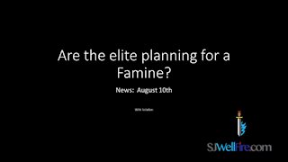 Is there going to be a Famine?