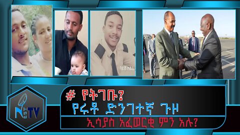 ETHIOPIA:NEST TV:# የትገቡ? / የሩቶ ድንገተኛ ጉዞ / ኢሳያስ አፈወርቂ ምን አሉ?