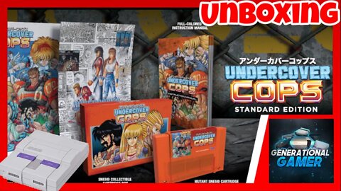 Undercover Cops - Standard Edition - NA by Retro-bit (Unboxing)