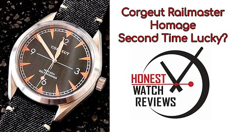 🚂 Omega Railmaster Homage 🛤️ Corgeut 3021A Honest Watch Review... Second Time Lucky? 🤞 #HWR