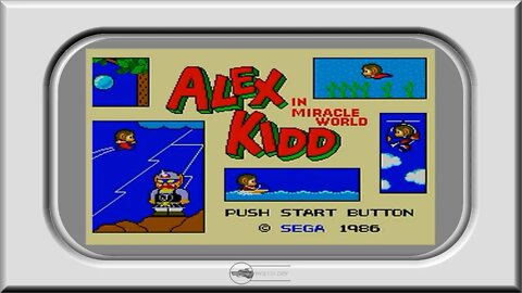 (MS) Alex Kidd - In Miracle World - Full Gameplay