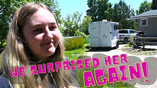 We Surprised Her With A New Horse ! AGAIN!