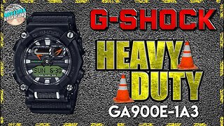 Gonna Pass On This One! | G-Shock Heavy Duty 200m Ani-Digi Quartz GA900E-1A3 Unbox & Review