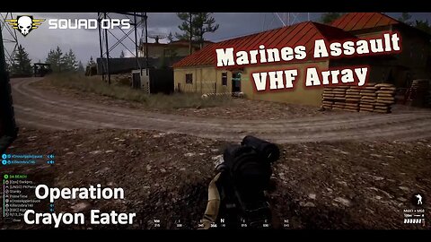 Marines Fast Assault VHF Array on Black Coast l [Squad Ops 1-Life Event] l Operation Crayon Eaters