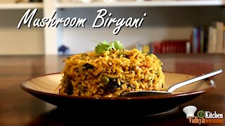 Mushroom Biriyani Recipe