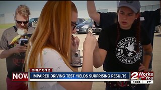 Impaired driving test yields surprising results