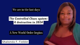 The Controlled Chaos system:A destruction in 2024(New World Order Begins)