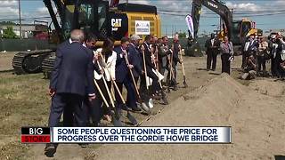 Residents concerned with displacement as construction begins on new Gordie Howe International Bridge