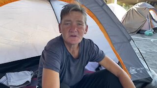 SOUTH AFRICA - Cape Town - Coronavirus - Homeless housed in tents for the 21 day National Lockdown(Video) (a8n)