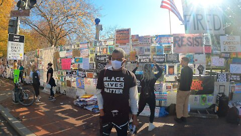 BLM plaza in Washington, DC