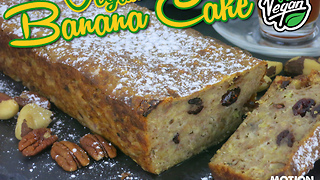 Vegan banana cake recipe