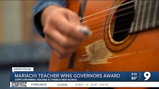 Local mariachi teacher wins governors award