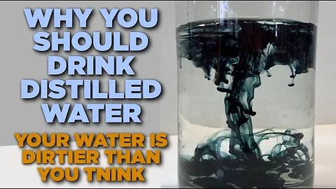 Tap Water Analysis - Three Reasons Why I Drink Distilled Water