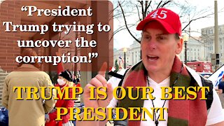 Americans Say! Ian Trottier | Trump's Trying To Uncover The Corruption | Washington DC | 2020-12-12