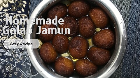 Easy Gulab Jamun Recipe ।। Easy and Quick Recipe ।।