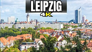 Leipzig, Germany 🇩🇪 | Aerial Beauty in 4K Drone Footage