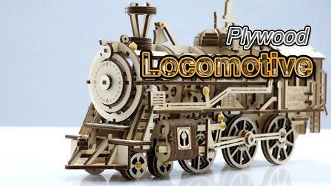 Cool Plywood Locomotive Assembly