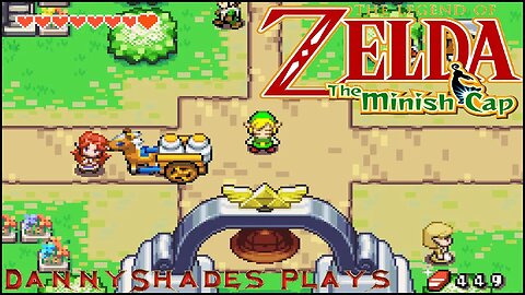 Legend of Zelda Minish Cap: (Episode 21) Dark Hyrule Castle [Part 1]