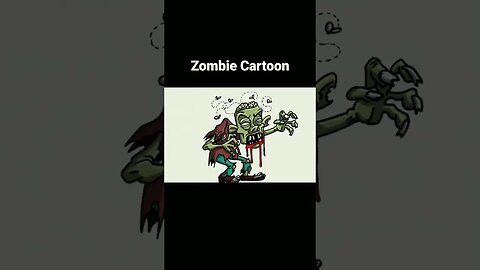 Drawing a Zombie Cartoon